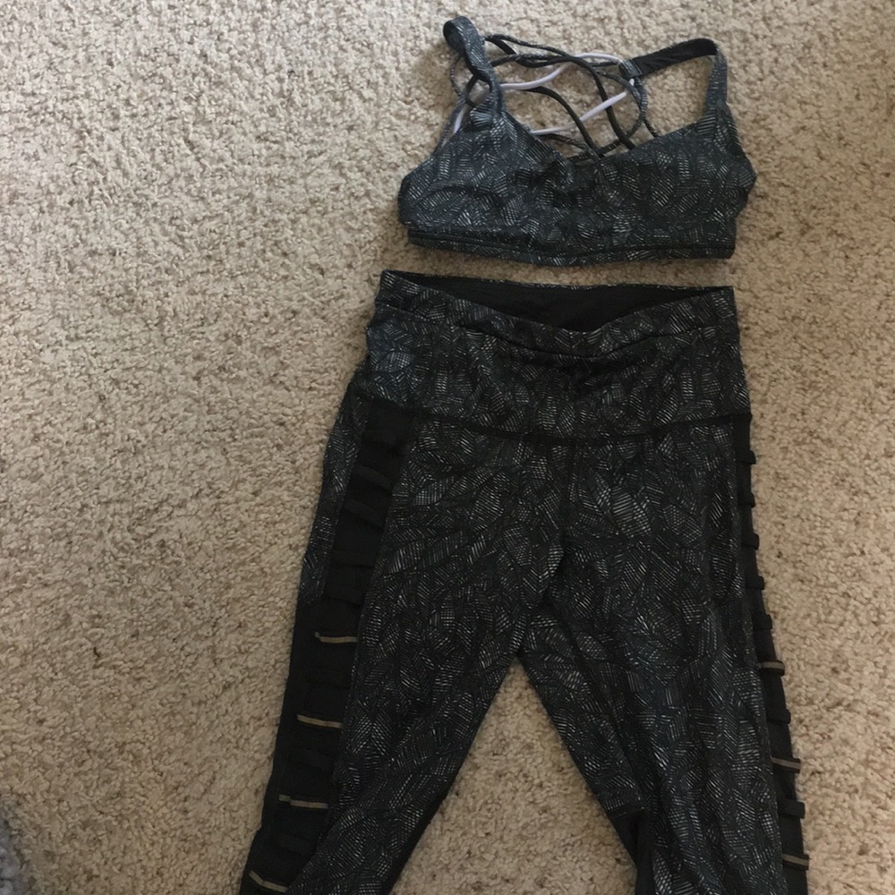 Super cute two piece lululemon set!
